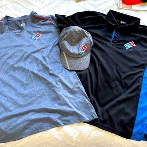 Domino’s gear.